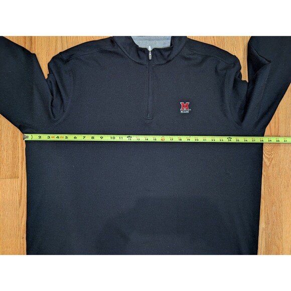 Miami University Ohio Redhawks Johnnie-O Sully 1/4 Zip Pullover Performance  2XL - Picture 13 of 13